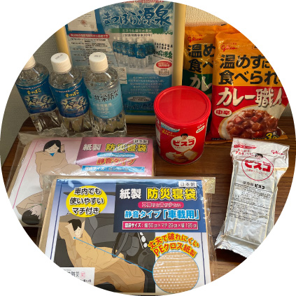 防災用品の販売